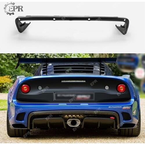 For Lotus Exige S3 Elise OEM Style Glass Fiber Rear Lip Trim 2004-2011