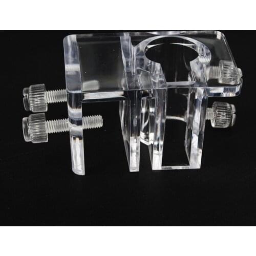 1 pcs Air Water Pipe Clip Filtration Mount Filter Hose Tube Holder Aquarium Clear Fixing Clamp Glass Fish Tank Hanger
