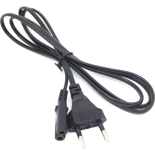 EU/US Plug 2-Prong AC Power Cord Cable Lead FOR Sony Battery Charger BC-CSD BC-VM50 BC-CSG/A BC-CSGB BC-TRP BC-TR1