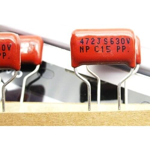 25Pcs Korea SUNG HO Fever Amplifier CBB Capacitance 630V472J Pitch 7.5