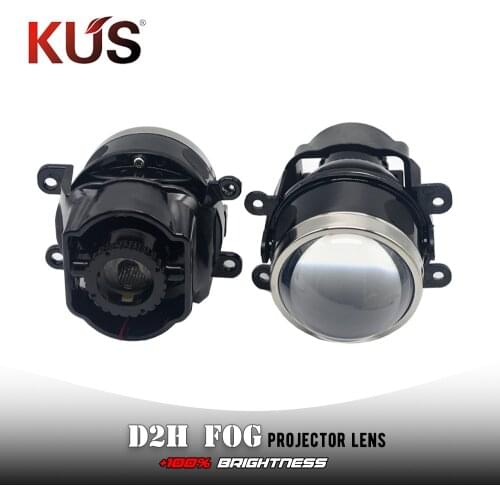 3.0inch HID Bi Xenon Projector Lens D2H Fog Light bracket for Ford toyota ford Mazada Mitsubishi Subar Car Fog Lamp hid retrofit