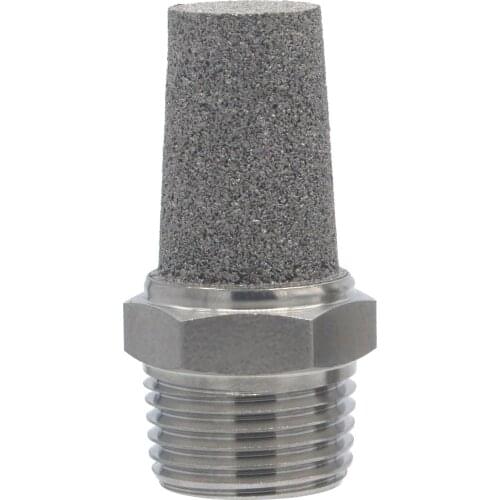 BSLM5-S BSL01-S BSL02-S BSL03-S BSL04-S BSL06-S BSL10-S BSL15-S Universal Silencer Stainless steel Pneumatic component air tool