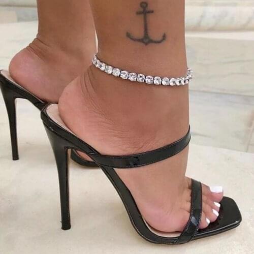Bracelets On The Leg Dazzling cryrtal China