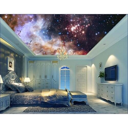 Custom photo wallpaper, large murals star universe is used in the bedroom of children room ceiling wall vinyl paper DE parede