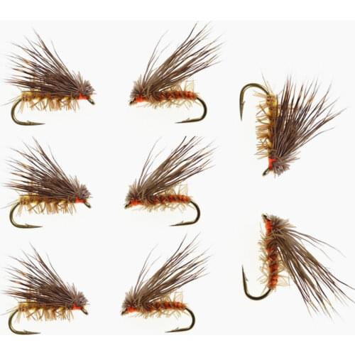 Artificial Insect Bait Lure Deer Hair Dry Fly Carp Fishing Lures Soft Sea Bass Trout Fishing Fly Floating Bait Accessories