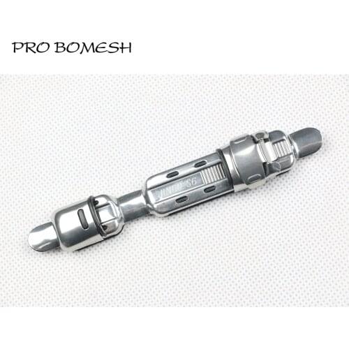 Pro Bomesh 4Pcs/Lot 18.3g Plate Reel Seat Rocking Fishing Reel Seat DIY Rod Building Component Repair Accessory
