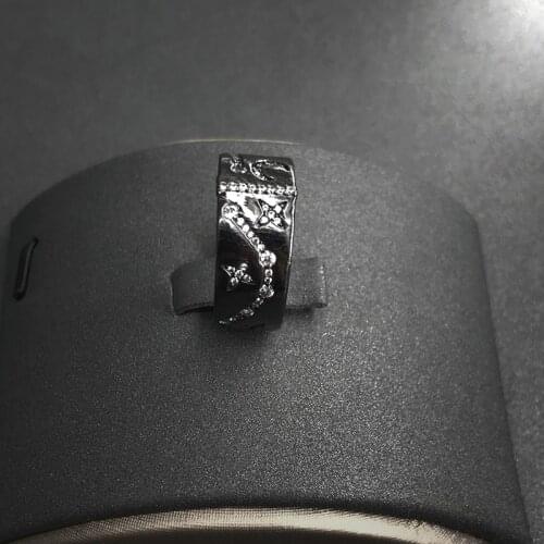 S925 sterling silver ring November new product constellation high design sense ring couple style