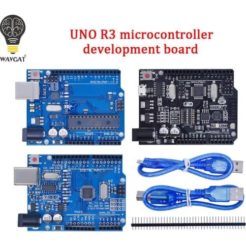 Modified version One set UNO R3 CH340G+MEGA328P Chip 16Mhz For Arduino UNO R3 Development board + USB CABLE