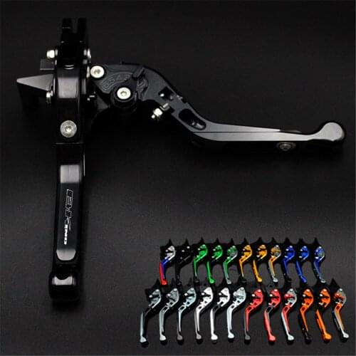 For Suzuki B-KING 2008 2009 2010 2011 Red&Titanium CNC Adjustable Folding Extendable Motorcycle Brake Clutch Levers