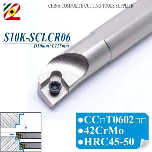 1PC S10K-SCLCR06 S10K-SCLCL06 S10K SCLCR06 SCLCL06 CNC Lathe Cutter Tool Holder CCMT060202 CCMT060204 Spiral Boring Bar
