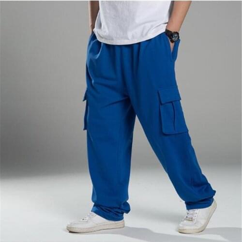 Hip Hop Joggers Sweatpants Men and Women Streetwear Cargo Pants Casual Straight Loose Baggy Trousers