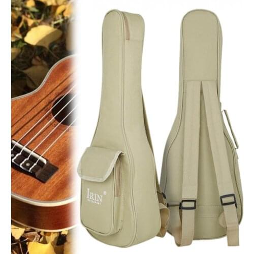 23 /24 Inch Ukulele Bag Double Straps 13mm Sponge Soft Case Gig Ukulele Mini Guitar Waterproof Backpack