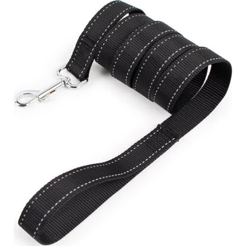 Reflective Nylon Dog Leash for Small Dogs, Medium Dogs, Large Dogs Walking,Training Nylon Dog Leash