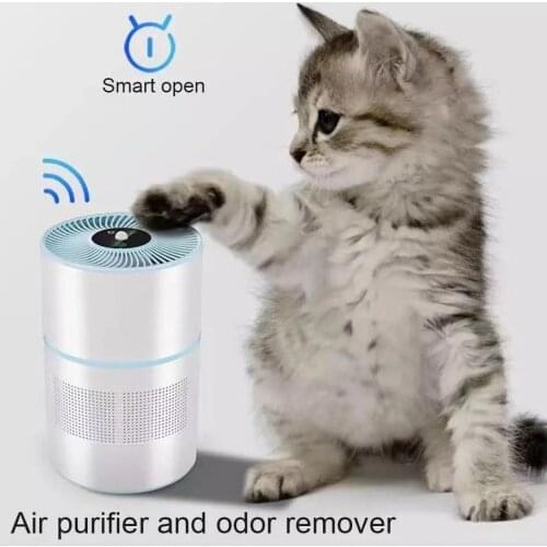 2021 KINYO Smart Air Purifier for Home with Plasma Catalyst Filter Cleaner Odor Allergies and Pets Smokers, Mold, Pollen, Dust