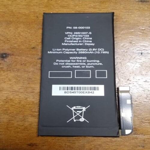 High Quality 2680mAh Battery For Amazon 58-000103 26S1007-S mobile phone with phone stander