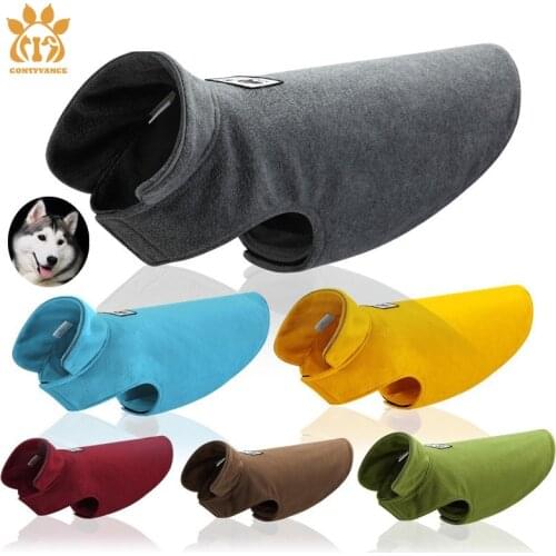 Winter Warm Pet Dog clothes Machine Washable High-end Polar Fleece Medium and Large Dog Vest Soft and Cold-Proof Multi-Size