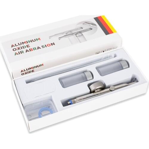 Dental Air Polisher aluminum Oxide Air Abrasion master Sandblaster Device Air Flow with Water spray teeth whitening sticker