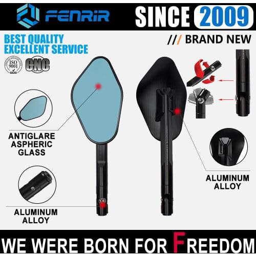 CNC Motorcycle Side Mirror for Suzuki GSXS1000 GSXS650 Gsr750 Gsr600 Intruder 800 1400 Honda Yamaha Kawasaki KTM Ducati MONSTER