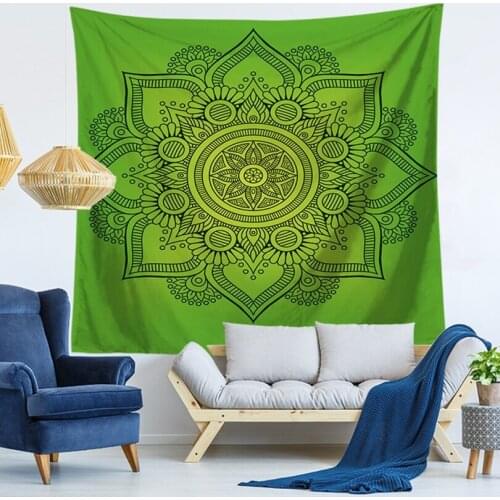 Home Decor Bohemian MandaTapestry Wall Hanging Sandy Beach Picnic Throw Rug Blanket Camping Tent Travel Sleeping Pad GT1317