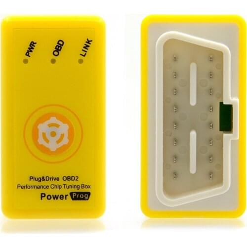 More Power And Torque NitroOBD2 Upgrade Reset Function Super OBD2 ECU Chip Tuning Box Yellow For Benzine Better Than Nitro OBD2