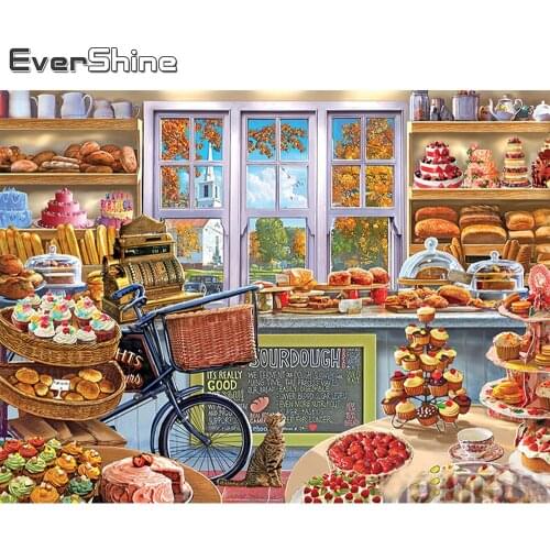 Evershine Diamond Painting Store 5D DIY Diamond Embroidery Landscape Mosaic Sale Cross Stitch Picture Rhinestones Home Decor