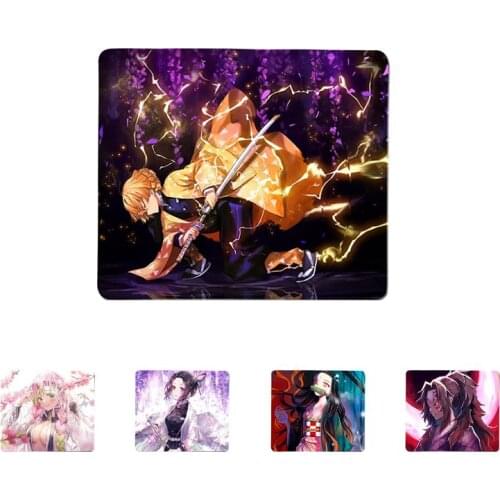 FHNBLJ Top Quality Demon Slayer Rubber Mouse Durable Desktop Mousepad Top Selling Wholesale Gaming Pad mouse