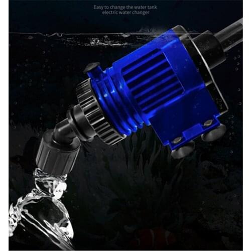 HONGYI 1 piece automatic water changer pump to change water for fish tank gravel cleaner sand washer filter with 2m water hose