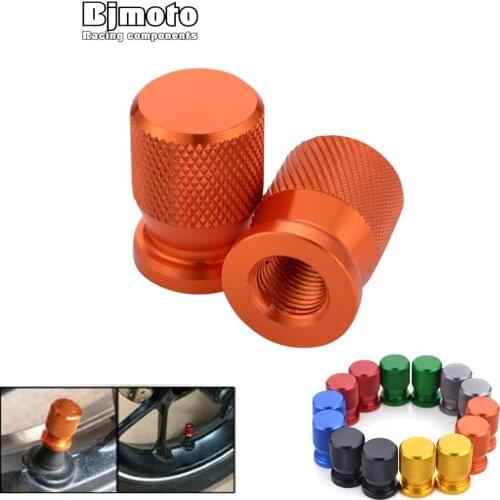 Motorcycle CNC Aluminum Tyre Air Port Cover Tire Valve Wheel Stem Cap Dustproof Screw Cover for Duke125 200 690 390 250 960