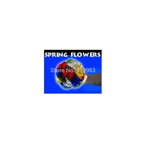 Mini Spring Flowers Mylar-Magic Trick,Accessories,mentalism,stage magic props,close up,comedy