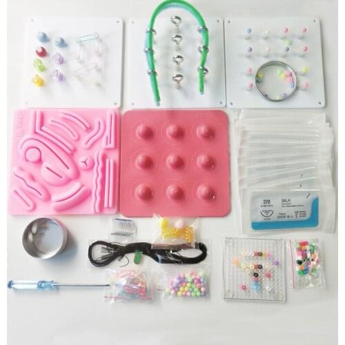 Laparoscopic Simulator Module Practise For Doctors Nurse Students Laparoscopy Trainer Training Box Surgical Sutures Kit Tools