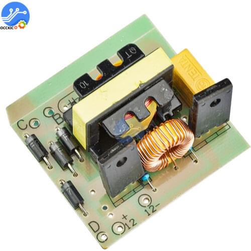 DC 12V to AC 220V Step-Up Module DC-AC Inverter Boost Board Transformer Power Dual Channel Adjustable Voltage Converter