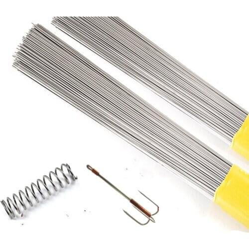 500mm/20pcs Stainless Steel Spring Wire Hard Wire Full Hard Wire Straight Wire0.2/0.3/0.4/0.5/0.6/0.8 Spring Steel Wire