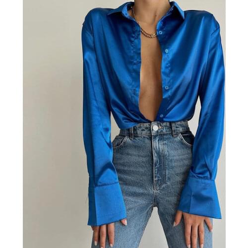 SAILASIDIYA Satin Blouses