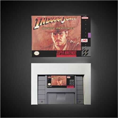 Indiana Jones' Greatest Adventures - Action Game Card US Version with Retail Box