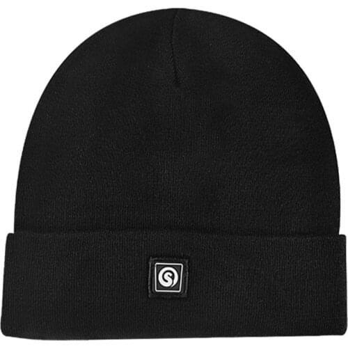 Men Women Winter Electric Heated Beanie Hat Rechargeable Battery Thermal Warm Plush Lining Outdoor Windproof Skull Cap