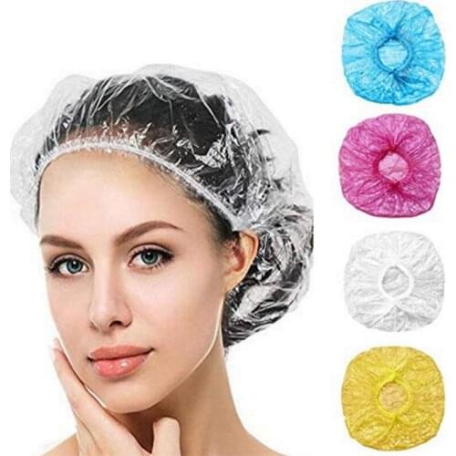 100pcs Disposable Microblading Non Woven Fabric Permanent Makeup Hair Net Caps Sterile Hat For Eyebrow Tattooing Catering Hat