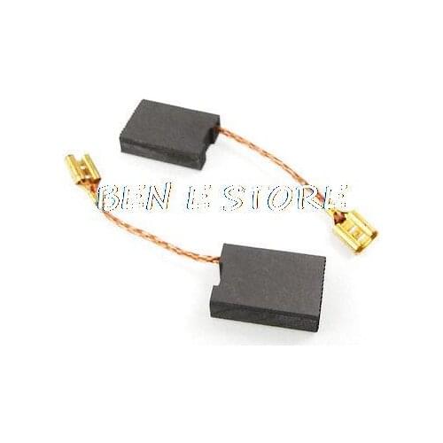 2pcs Metric 22mm x 16mm x 6mm Motor Carbon Brushes Replacement 7/8" x 5/8" x 15/64" LF1
