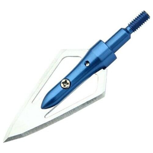 6.8cm*2.5cm Archery Broadhead 90 Grain Blade Broad Stainless Steel Compound Recurve Bow Archery Arrow Hunting Arrow