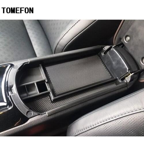 TOMEFON For Toyota C-HR CHR 2016 2017 2018 Plastic Auto Accessories Interior Car Center Armrest Storage Glove Box Car-Styling