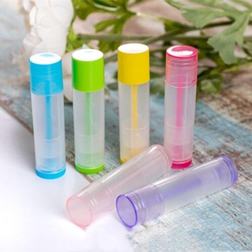 1Pc 5ml Lipstick Tube Lip Balm Containers Empty Cosmetic Containers Lotion Container Glue Stick Clear Travel Bottle
