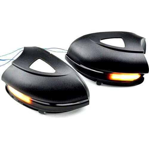For VW GOLF 6 MK6 GTI R32 08-14 Touran Turn Signal LED Dynamic Side Rearview Mirror Blinker Indicator Sequentail Light