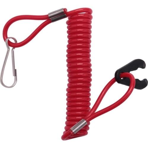 1Pc Boat Outboard Engine Motor Lanyard Kill Stop Switch-Safety Tether For Yamaha