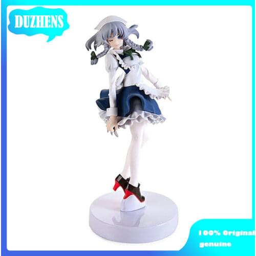 Original Japanese Touhou Project Izayoi Sakuya PVC Action Figure Anime Figure Model Toys Figure Collection Doll Gift