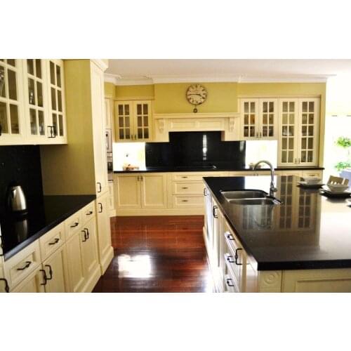 2016 Canadian kitchen cabinets solid wood & glass door