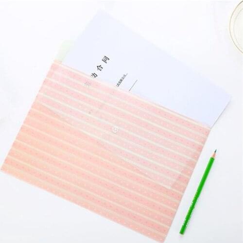 DL South Korea A4 stationery Suihua file bag cartoon Suihua PVC bags simple student paper wholesale Stationery office supplies