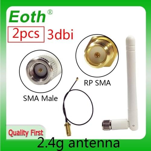 2pcs wifi antenna antena 2.4g cellular booster car para modem sma hf telephone longo alcance signal router lte gsm wi-fi carro
