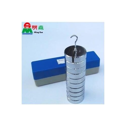 Physical experimental equipment teaching equipment computation weigh metal slotted weight 100g*10 free shipping