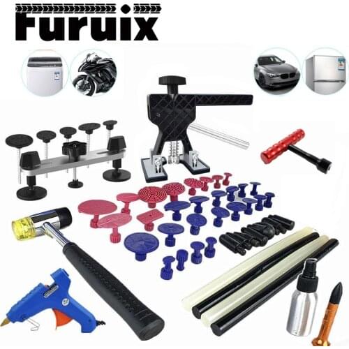 Paintless Dent Removal Tools Hail Damage Repair Kits Bridge Puller Dent Lifter Glue Puller Hand DIY Repair Tools