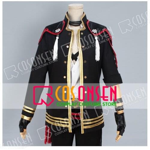 COSPLAYONSEN Touken Ranbu Akashi Kuniyuki Revision Cosplay Costume Full Set All Size