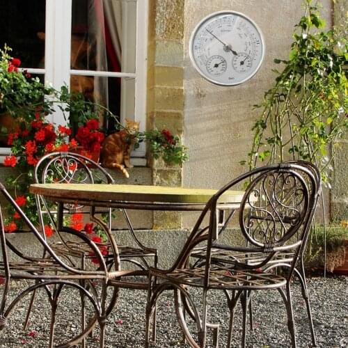 Round Thermometer Meter Warehouse Hygrometer Barometer Dial Gauge Accuracy